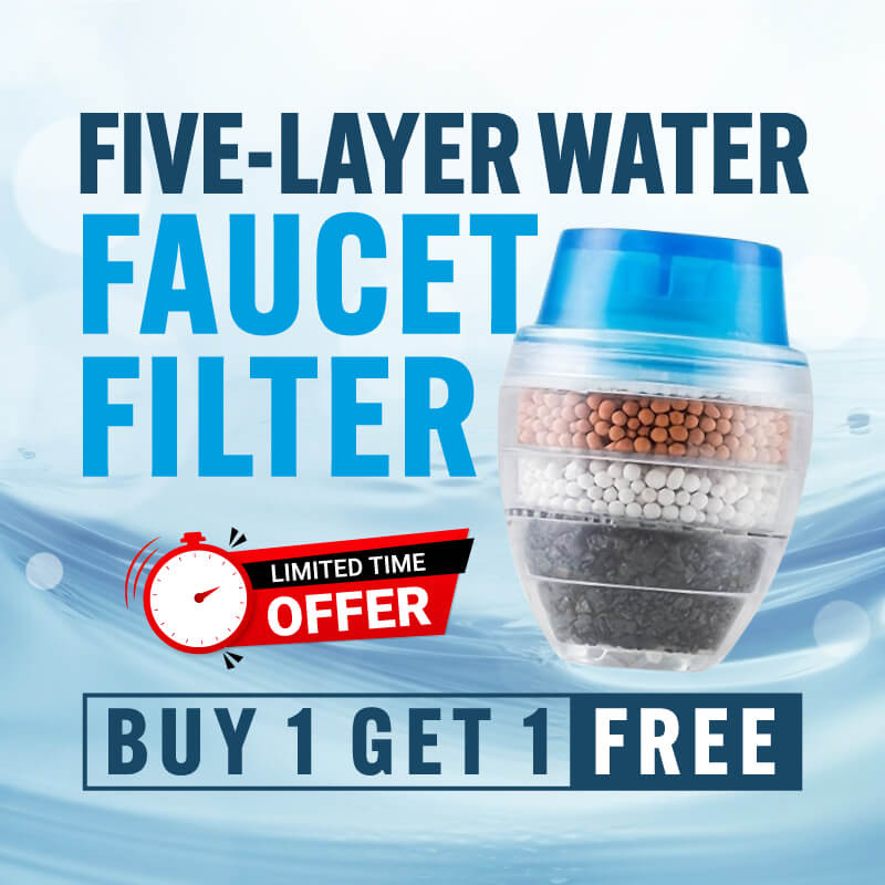 Five-Layer Water Faucet Filter