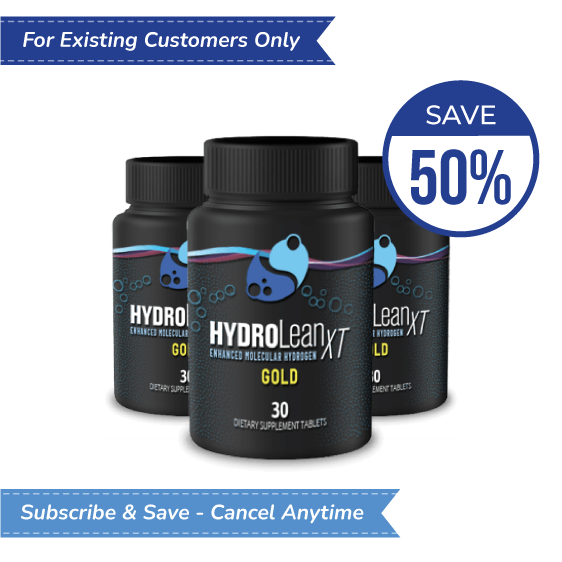 HydroLean XT Gold x3