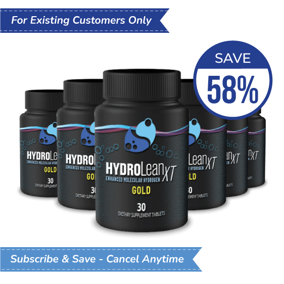 HydroLean XT Gold x6
