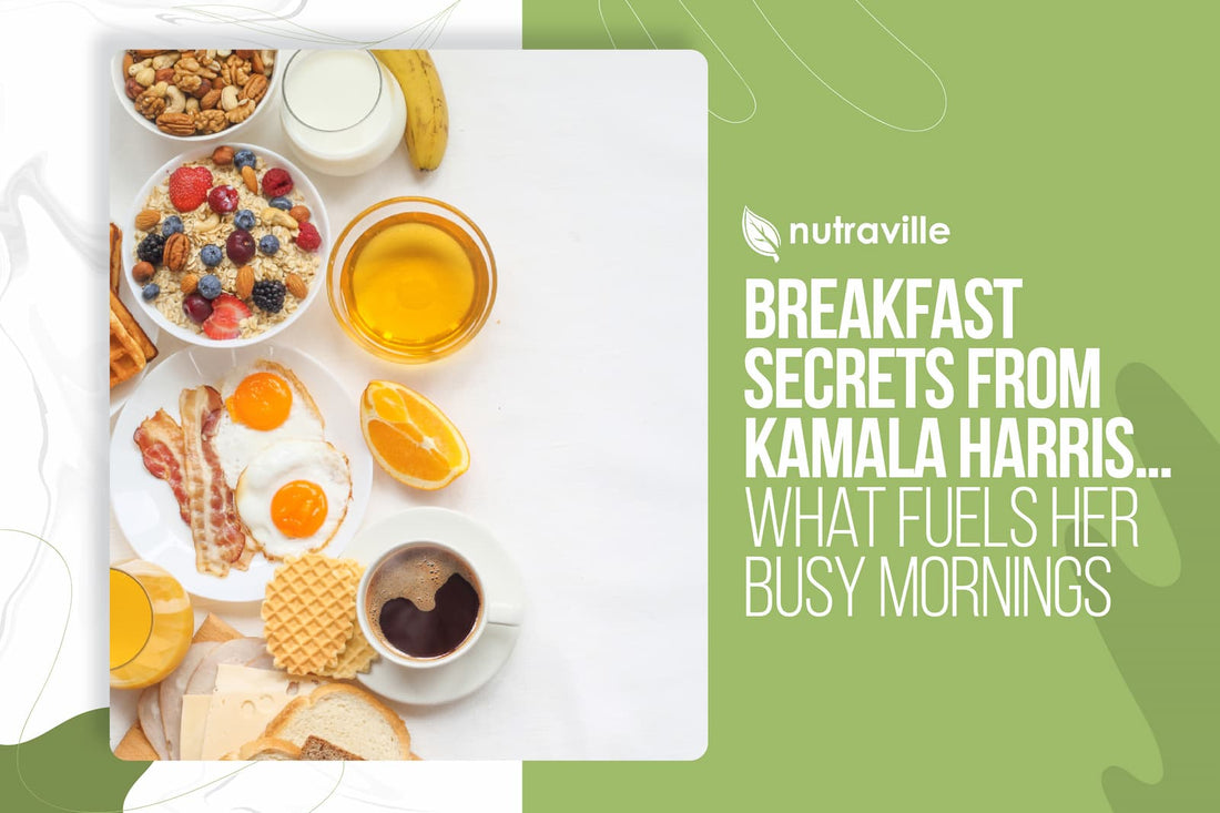 Breakfast Secrets from Kamala Harris… What Fuels Her Busy Mornings