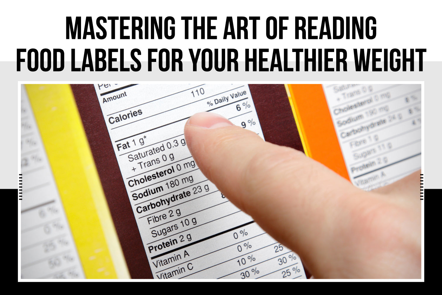Mastering The Art of Reading Food Labels for Your Healthier Weight ...