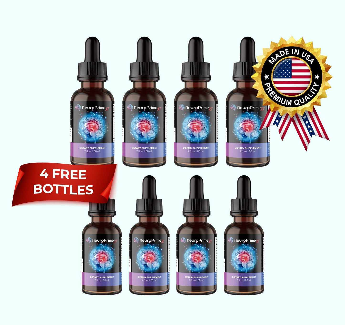 NeuroPrime XT Buy 4 Get 4 Value Bundle