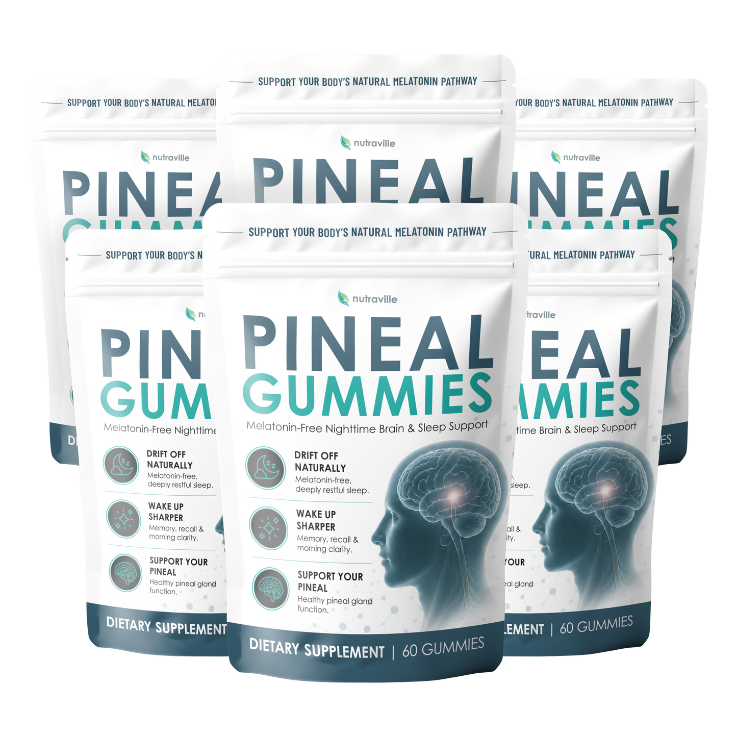 6 Packs Pineal Gummies