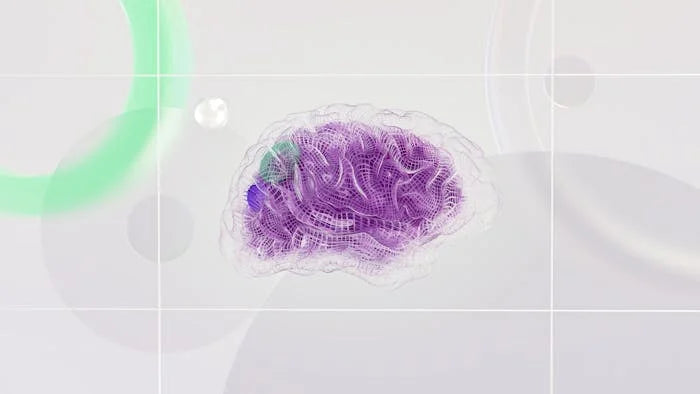 Neural network brain energy illustration