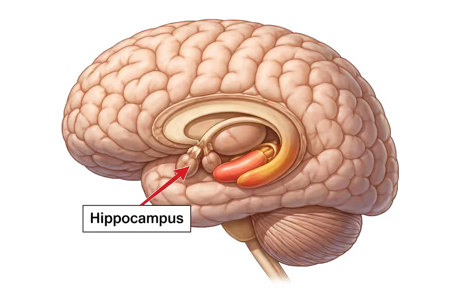 Hippocampus — the brain's memory center
