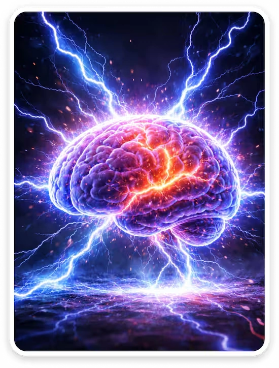 Electric brain activity — gamma oscillation
