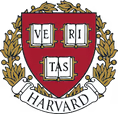 Harvard University logo.