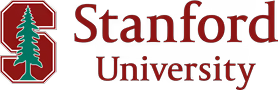 Stanford University logo.