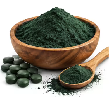 Spirulina powder and tablets