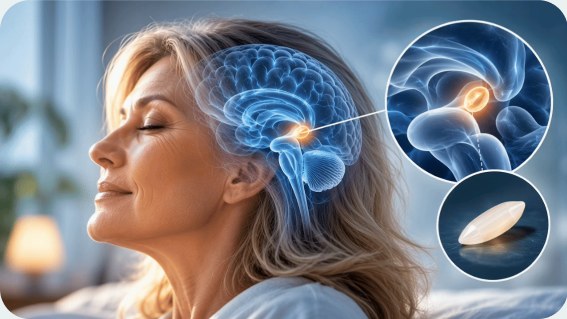 Pineal gland illustration