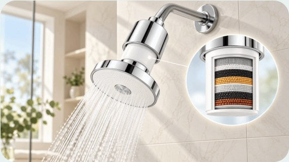 Filtered showerhead