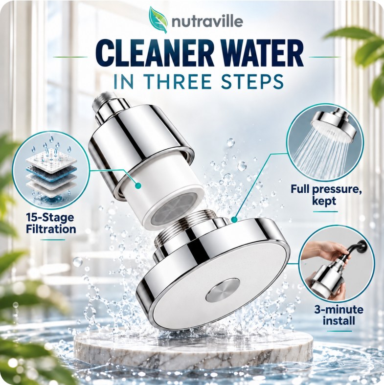 Cleaner water in three steps